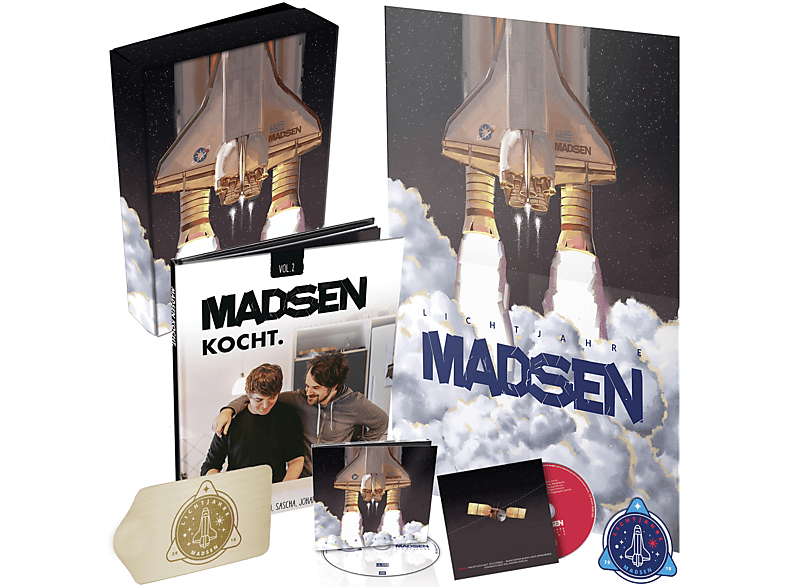 Madsen, König Boris - Lichtjahre (Limited Box/Digi + Bonus CD) (CD) von ARISINGEMP