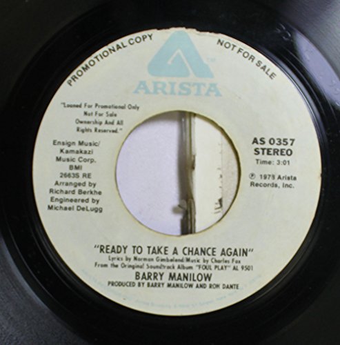 BARRY MANILOW - READY TO TAKE A CHANCE AGAIN - 7 inch vinyl / 45 von ARISTA