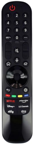 Magic Remote MR23GA Ersatz für LG Magic Remote 2023 - auch kompatibel mit: AN-MR21GA | AN-MR22GA | AN-MR23GA Fernbedienung - mit Sprach- und Mausfunktion Magic Remote MR23GA Ersatz für LG Magic Remote 2023 - auch kompatibel mit: AN-MR21GA | AN-MR22GA | AN-MR23GA Fernbedienung - mit Sprach- und Mausfunktion von ARKAIA
