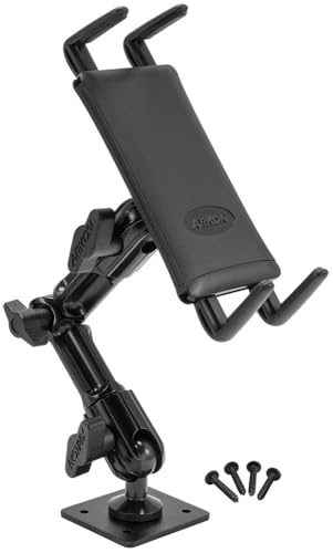 ARKON Tablet-Halterung für Galaxy Tab 4, 3, 7.0, 8.0 Tab S, iPad, Mini (robust, mittelgroß), schwarz von ARKON