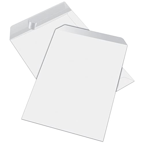 ARKRAFT Briefumschläge C4 Haftklebung 324 x 229 mm 10er Pack (Weiß 33 x 23) von ARKRAFT