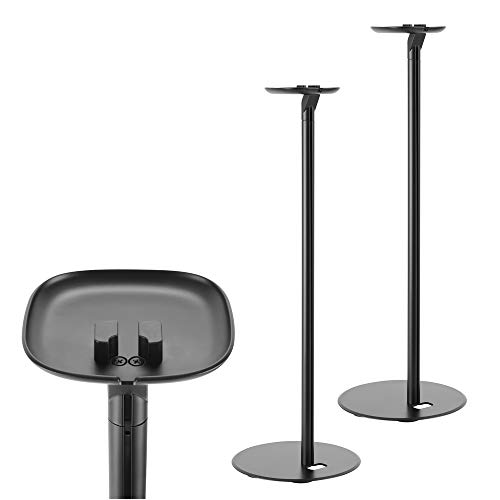 ARLI 2X Lautsprecher Ständer für Sonos One One SL Play:1 Lautsprecherständer integrierte Kabelführung – Hochwertige Metallkonstruktion – Freistehend & stabil – Schwarz ARLI 2X Lautsprecher Ständer für Sonos One One SL Play:1 Lautsprecherständer integrierte Kabelführung – Hochwertige Metallkonstruktion – Freistehend & stabil – Schwarz von ARLI