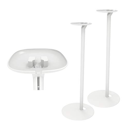ARLI 2X Lautsprecher Ständer für Sonos One One SL Play:1 Lautsprecherständer integrierte Kabelführung – Hochwertige Metallkonstruktion – Freistehend & stabil – Weiss ARLI 2X Lautsprecher Ständer für Sonos One One SL Play:1 Lautsprecherständer integrierte Kabelführung – Hochwertige Metallkonstruktion – Freistehend & stabil – Weiss von ARLI