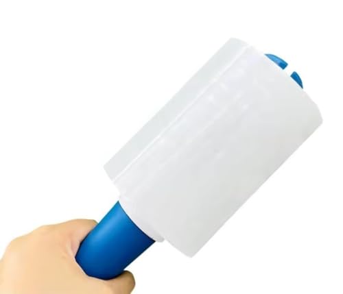 ARLI 10 Rollen Mini Stretchfolie 100 mm x 150 m - 20 my Transparent | Inkl. Handabroller | Perfekt für Verpackung & Schutz ARLI 10 Rollen Mini Stretchfolie 100 mm x 150 m - 20 my Transparent | Inkl. Handabroller | Perfekt für Verpackung & Schutz von ARLI