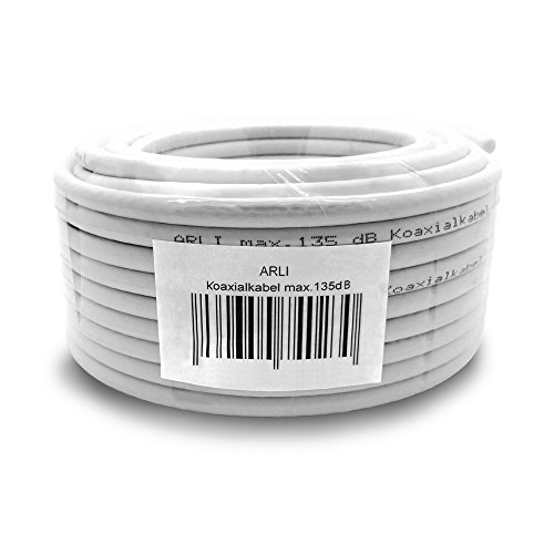 ARLI 20m 135dB Sat Koaxialkabel Koax Kabel Antennenkabel 4K FullHD UltraHD 4K 5-fach geschirmt für DVB-S / S2 DVB-C DVB-T BK Anlagen Satkabel HD UHD 3D verlegekabel 5 fach schirmung 135 dB 20 m ARLI 20m 135dB Sat Koaxialkabel Koax Kabel Antennenkabel 4K FullHD UltraHD 4K 5-fach geschirmt für DVB-S / S2 DVB-C DVB-T BK Anlagen Satkabel HD UHD 3D verlegekabel 5 fach schirmung 135 dB 20 m von ARLI