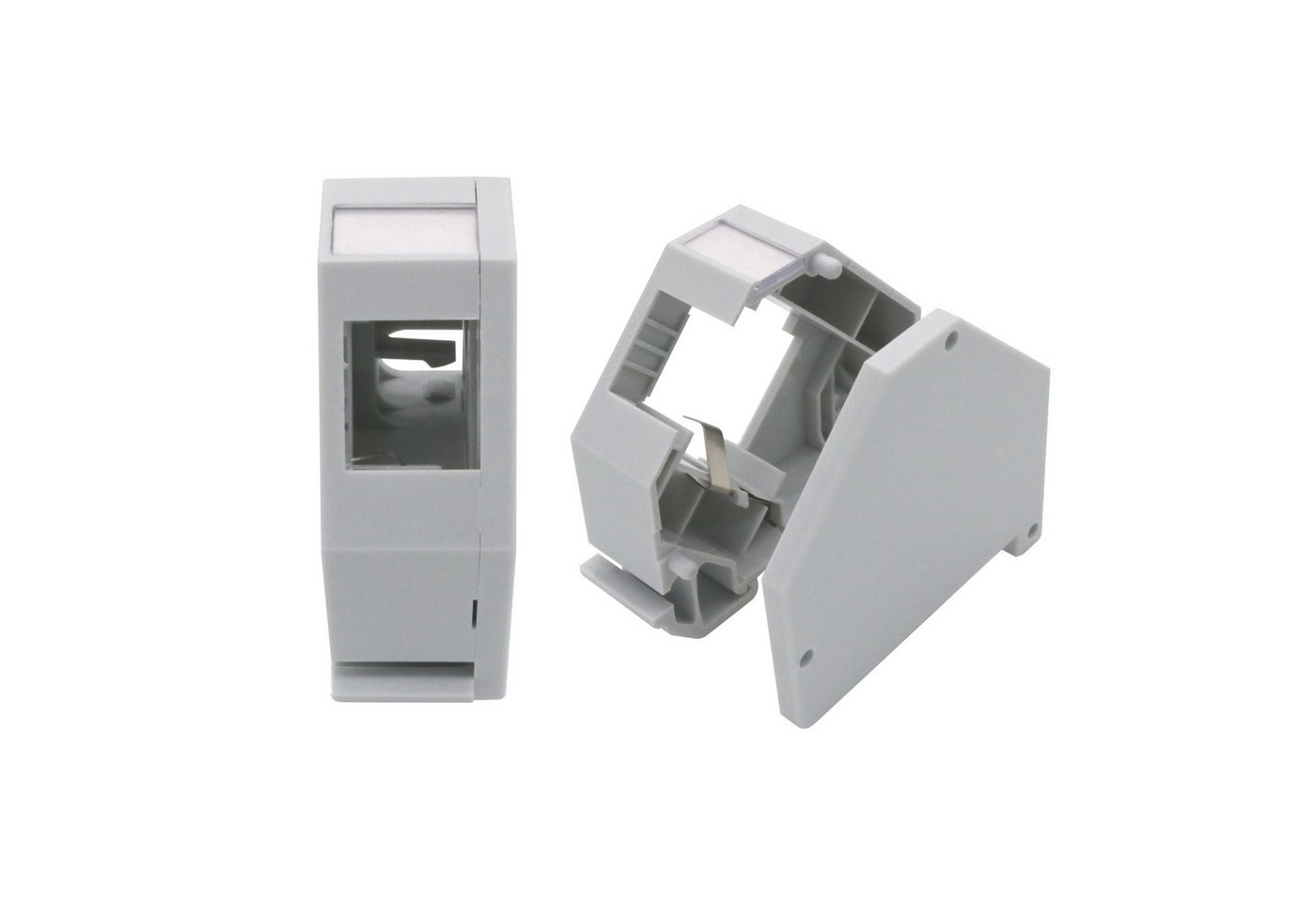 ARLI 2x Hutschienenadapter für RJ45 Keystone Modul Netzwerk-Adapter, Halter Adapter für Hutschiene ARLI 2x Hutschienenadapter für RJ45 Keystone Modul Netzwerk-Adapter, Halter Adapter für Hutschiene von ARLI