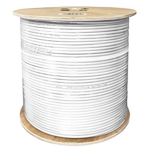 ARLI 500m Koaxialkabel CU Vollkupfer – max. 135 dB 5-fach geschirmt UV-beständig für DVB-S/S2 DVB-T/T2 DVB-C/C2 3D & 4K HDTV von ARLI