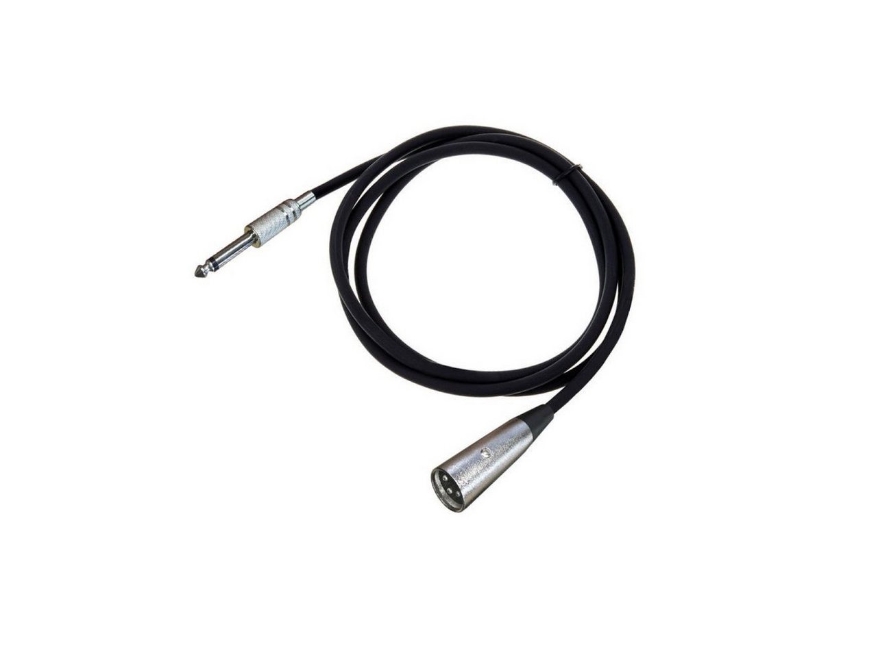 ARLI 5m Mikrofonkabel XLR male auf 6,3 mm Klinke Audio-Kabel, 6,35-mm-Klinke, XLR (500 cm), montierte Konnektoren, hochwertige Abschirmung von ARLI