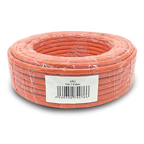 ARLI CAT 7 Verlegekabel 25m Netzwerkkabel CAT.7 LAN Halogenfrei Installationskabel SFTP S/FTP CAT7 PIMF Kabel Netzwerk Verkabelung Datenkabel AWG23/1 geschirmt Gigabit Kupfer Ethernet Klasse F 25 m ARLI CAT 7 Verlegekabel 25m Netzwerkkabel CAT.7 LAN Halogenfrei Installationskabel SFTP S/FTP CAT7 PIMF Kabel Netzwerk Verkabelung Datenkabel AWG23/1 geschirmt Gigabit Kupfer Ethernet Klasse F 25 m von ARLI