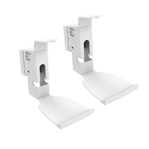 ARLI Lautsprecher Wandhalterung SONOS Play 5 Gen. 2 Wandhalter Boxen 2 er Paar 7 kg belastbar werkzeuglos neigbar drehbar Halter Wandmontage Box Befestigung Schrauben Set Kabelführung Wand Weiss 2X ARLI Lautsprecher Wandhalterung SONOS Play 5 Gen. 2 Wandhalter Boxen 2 er Paar 7 kg belastbar werkzeuglos neigbar drehbar Halter Wandmontage Box Befestigung Schrauben Set Kabelführung Wand Weiss 2X von ARLI