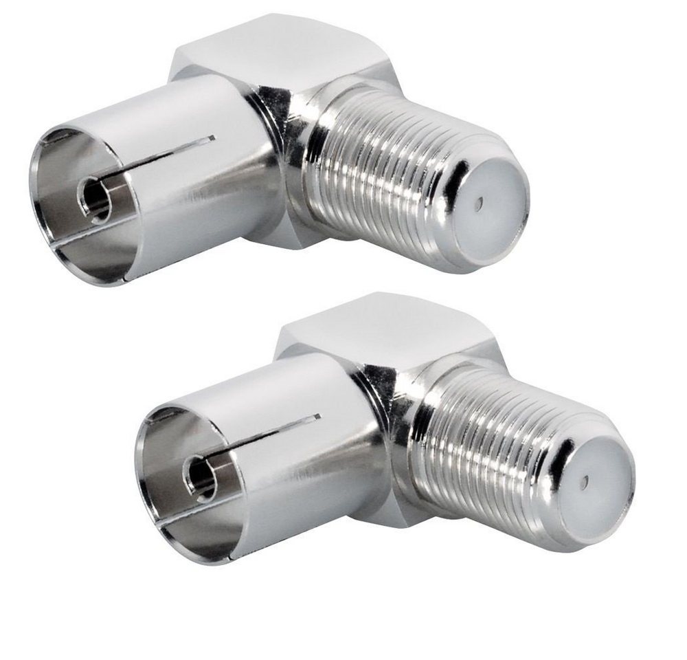ARLI TV Winkeladapter IEC 9,5 mm Buchse Kupplung Antenne Kabel Sat 4K Kabelzubehör, (2-tlg) ARLI TV Winkeladapter IEC 9,5 mm Buchse Kupplung Antenne Kabel Sat 4K Kabelzubehör, (2-tlg) von ARLI