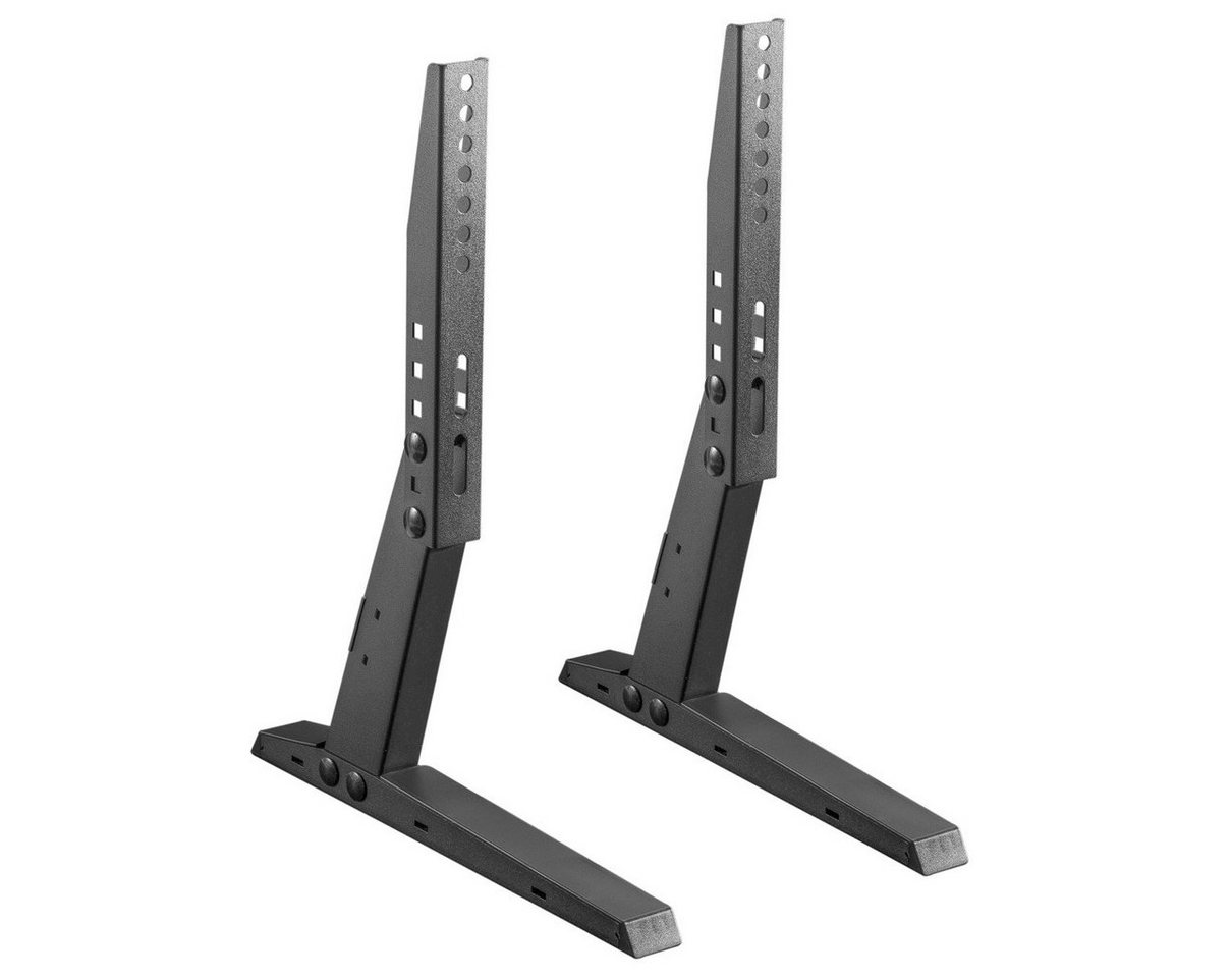 ARLI TV Standfuss Universal 13 - 37 zoll für LED Bildschirm Monitor VESA TV-Standfuß, (bis 37,00 Zoll, 2 Stück, 1-tlg., höhenverstellbar, EVA-Schaumstoff, schützt die Möbel vor Kratzer) von ARLI