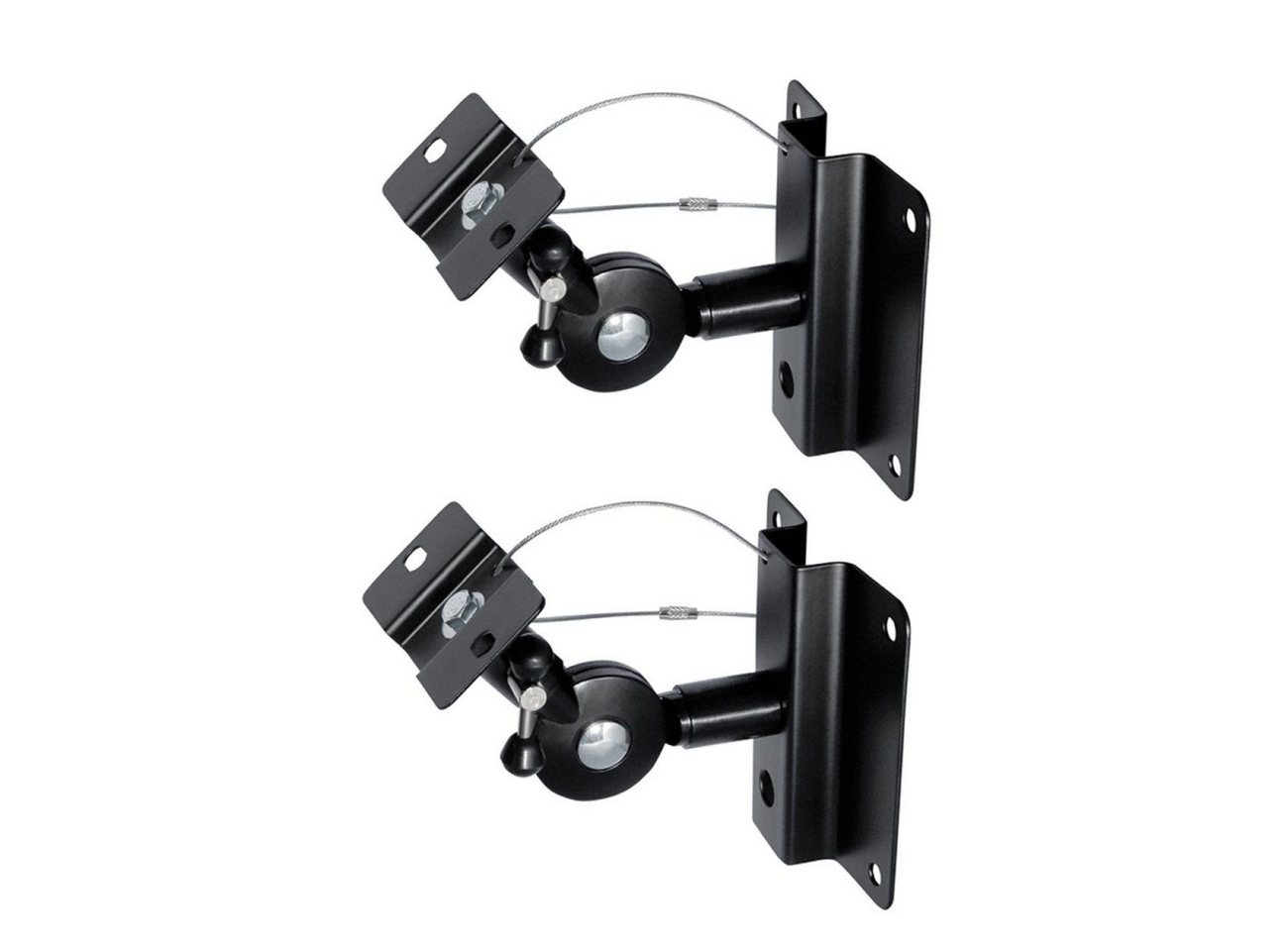 ARLI Wandhalter für Lautsprecher Wandhalterungen Halterung Lautsprecher-Wandhalterung, (inkl. Montageanleitung und Befestigungsmaterial, 2 er Pack, Set) von ARLI