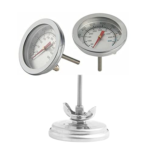3 Stück Thermometer aus Edelstahl, für Grill, Grill, Fleisch, Ofen, Temperaturanzeige 50 ~ 500 ℃ von ARMYJY
