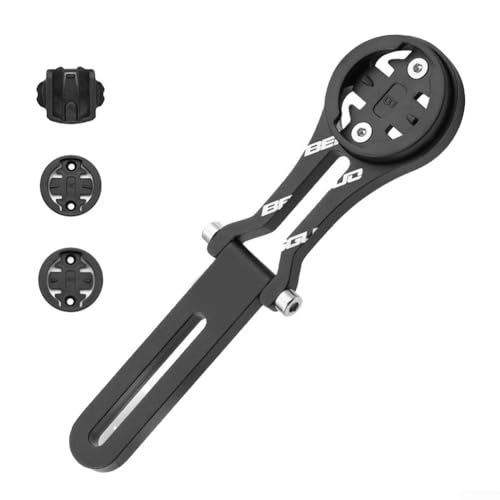 ARMYJY Ergonomische Fahrradzähler-Ständerhalterung mit starker Stützstruktur für Geräte (schwarz) von ARMYJY