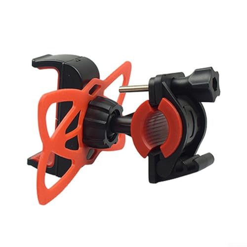 ARMYJY Fahrrad-Handyhalterung, Motorrad-Lenker-Halterung mit Silikonband für Handy, Rennrad, Rot ARMYJY Fahrrad-Handyhalterung, Motorrad-Lenker-Halterung mit Silikonband für Handy, Rennrad, Rot von ARMYJY