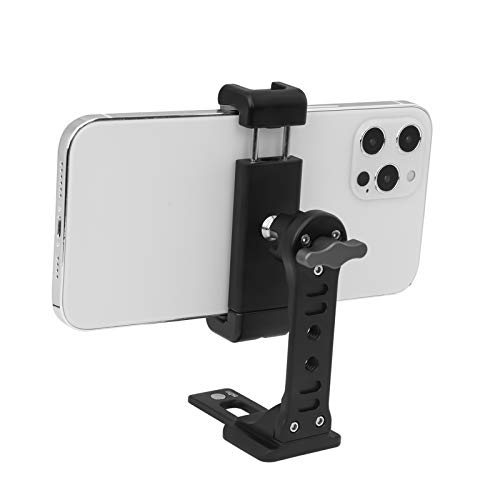 Metall-Stativhalterung mit Kaltschuh, 360 Grad drehbarer Kugelkopf, Handy-Stativhalterung, Desktop-Telefonständer, kompatibel mit iPhone 13, 12, 11 Pro Max, Samsung Smartphone-Halterungen, Halterung von ARNARKOK