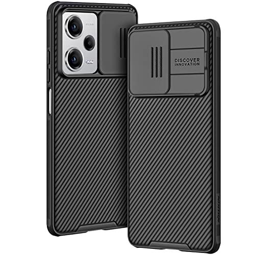 AROYI Handyhülle für Xiaomi Redmi Note 12 Pro Plus Hülle, Redmi Note 12 Pro+ 5G Hülle Kameraschutz mit Slide Camera Handyhülle für Xiaomi Redmi Note 12 Pro Plus 5G Hülle (6,67 Zoll) - Schwarz von AROYI