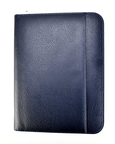 A4 Ordner für Persönliche, Führungskräfte, Profis, Folio Schreibblock Business Präsentationsmappe Portfolio – Blau von ARPAN