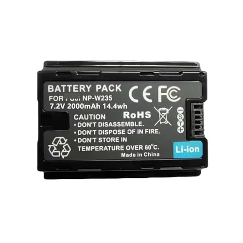 Digitalkamera NP-W235 Akku 7,2 V 2000 MAh Ist Anwendbar, Kompatibel Mit Fujifilm, for GFX 100S X-T4 VG-XT4 Kameras(1pcs) von ARPZPPSK