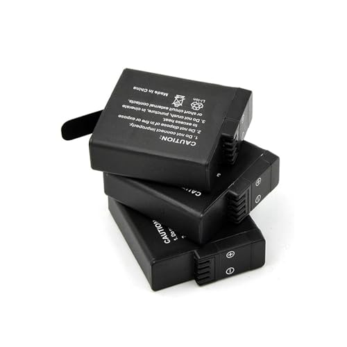 Kompatibel Mit GoPro Hero 5, Schwarzer AHDBT-501 1250-mAh-Akku, Kompatibel Mit GoPro 8 7 6 5, Akkus, Action-Kamera-Zubehör von ARPZPPSK