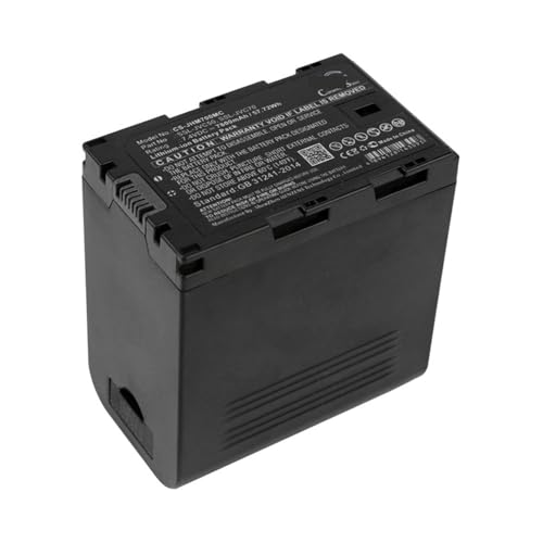 Lithium-Ionen-Kamera-Akku, Kompatibel Mit JVC, 7,4 V, 7800 MAh, for GY-HMQ10, GY-HM600E, LC-2J, JY-HM360E, SSL-JVC50, SSL-JVC70 Lithium-Ionen-Kamera-Akku, Kompatibel Mit JVC, 7,4 V, 7800 MAh, for GY-HMQ10, GY-HM600E, LC-2J, JY-HM360E, SSL-JVC50, SSL-JVC70 von ARPZPPSK