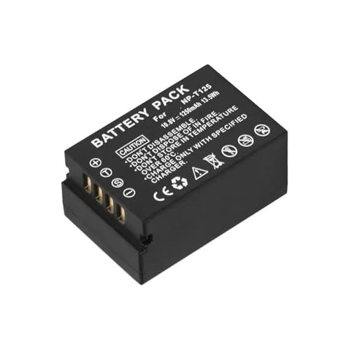 Lithiumbatterie: 1250 MAh NP-T125 NP T125 Wiederaufladbarer Digitalkamera-Akku, Kompatibel Mit Fujifilm Fuji, for GFX 50S 50R GFX50R GFX50S GFX100 Lithiumbatterie: 1250 MAh NP-T125 NP T125 Wiederaufladbarer Digitalkamera-Akku, Kompatibel Mit Fujifilm Fuji, for GFX 50S 50R GFX50R GFX50S GFX100 von ARPZPPSK