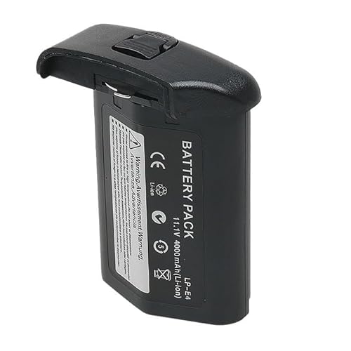 Lithiumbatterie: 4000 MAh Li-Ionen-Akku LP E4 LP-E4 LPE4, Kompatibel Mit Canon, for EOS 1D Mark III, EOS-1D Mark IV, EOS 1Ds Mark III, EOS 1D C, EOS 1D X(3PCS 4000mah) von ARPZPPSK
