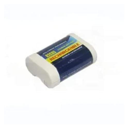 Lithiumbatterie: Wiederaufladbare Lithiumbatterie + Ladegerät, Kompatibel Mit Canon, for R2cr5 2CR5 EOS 1 EOS 3 6-V-Kamerabatterie(1 White Battery) von ARPZPPSK