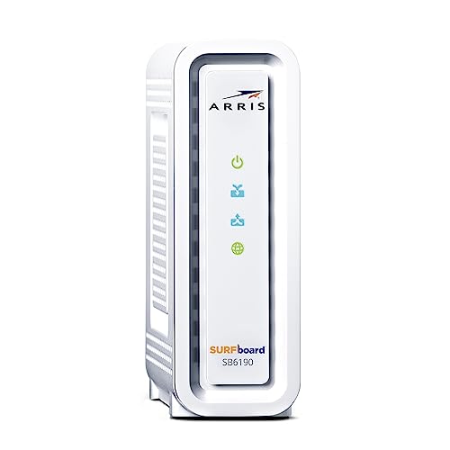 Arris SB6190 Modems (1000 Mbit/s, 1400 Mbit/s, 0-40 °C, 5-95%, -40-70 °C, AC/DC) von ARRIS