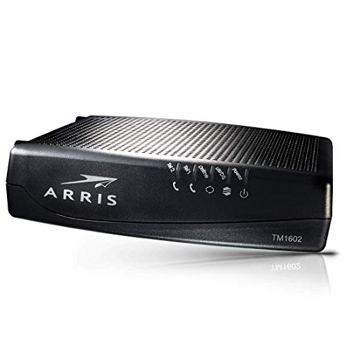 Arris Touchstone TM1602A DOCSIS 3.0 Aufrüstbar 16 x 4 Telefonmodem für TWC und OPTIMUM von ARRIS