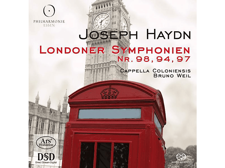 Cappella Coloniensis - Londoner Symphonien NRS 94, 97 & 98 (SACD Hybrid) von ARS PRODUK