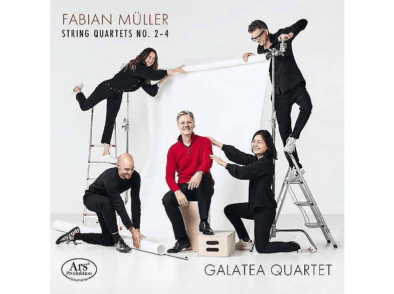 Galatea Quartet - Streichquartette Nr. 2-4 (CD) von ARS PRODUK