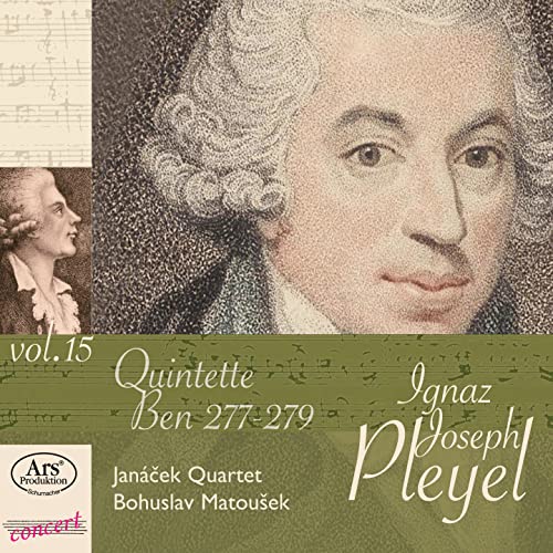 Pleyel: Streichquintette Ben 277-279 / Raritäten Vol. 15 von ARS PRODUKTION