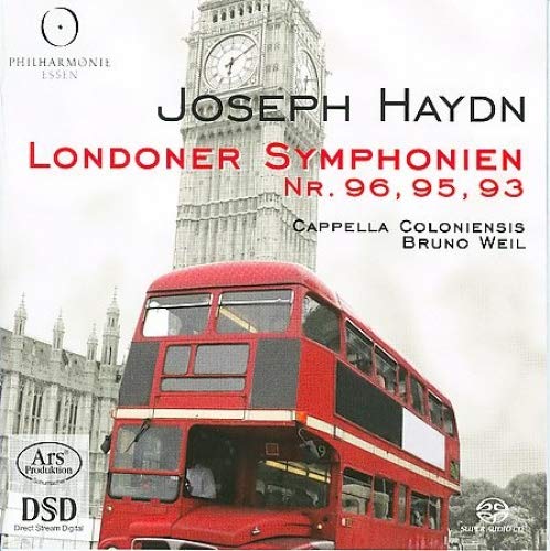 HAYDN / CAPPELLA COLONIENSIS / WEIL - LONDON SYMPHONIES 1 (1 CD) von ARS Produktion