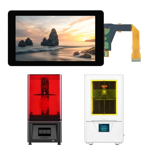 5,5 Zoll LS055R1SX04 Ersatzbildschirm für Anycubic Photon S 3D Drucker LCD Display für Elegoo Mars Pro 2K LCD Bildschirm Assemblea mit Schutzglas, Auflösung 1440 × 2560 von ARSSLY