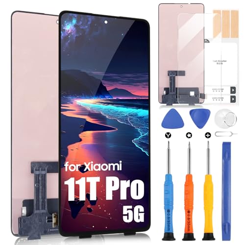 AMOLED LCD Display für Xiaomi 11T Pro 5G 2107113SG LCD Bildschirm für Xiaomi 11T 5G 21081111RG Ersatz des Touchscreens Assembly mit Reparatur-Set AMOLED LCD Display für Xiaomi 11T Pro 5G 2107113SG LCD Bildschirm für Xiaomi 11T 5G 21081111RG Ersatz des Touchscreens Assembly mit Reparatur-Set von ARSSLY