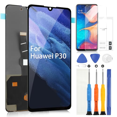 OLED Display für Huawei P30 LCD Display für Huawei P30 ELE-L29 ELE-L09 ELE-L04 Touch Screen Digitazer Assembly mit Reparatur Kit (Nicht für P30 Pro) von ARSSLY