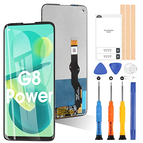 ARSSLY Bildschirm für Motorola Moto G8 Power XT2041-1 XT2041-3 6,4 Zoll LCD Display Touchscreen Digitizer mit Reparaturset von ARSSLY