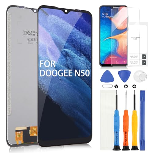 ARSSLY Für DOOGEE N50 LCD Display, für Doogee N50 LCD Touchscreen Digitazer Assembly Ersatz mit Reparatur Kit ARSSLY Für DOOGEE N50 LCD Display, für Doogee N50 LCD Touchscreen Digitazer Assembly Ersatz mit Reparatur Kit von ARSSLY