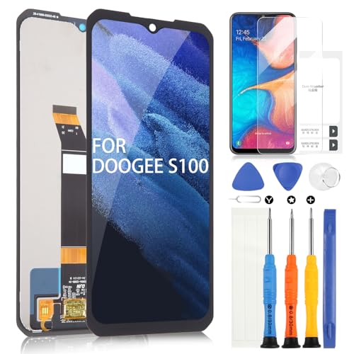 ARSSLY Für DOOGEE S100 LCD Display, für Doogee S100 PRO LCD Bildschirm Touchscreen Digitazer Assembly Ersatz mit Reparatur Kit ARSSLY Für DOOGEE S100 LCD Display, für Doogee S100 PRO LCD Bildschirm Touchscreen Digitazer Assembly Ersatz mit Reparatur Kit von ARSSLY