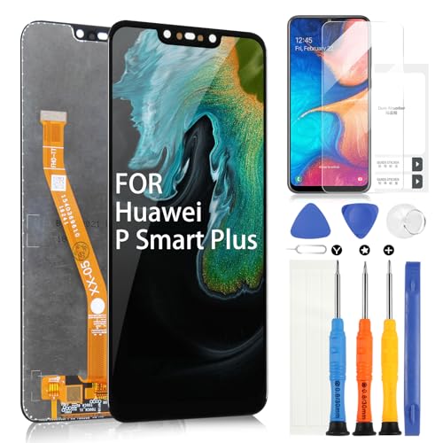 ARSSLY LCD-Bildschirm für Huawei P Smart Plus und Nova 3i Display Touchscreen für Huawei P Smart Plus 6,3 Zoll Digitazer Assembly Ersatz mit komplettem Reparatursatz (16 cm) von ARSSLY