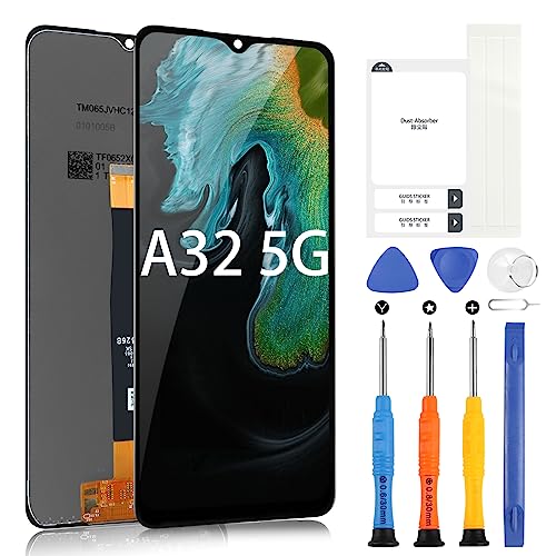 ARSSLY LCD-Bildschirm für Samsung Galaxy A32 5G 2021 Display für SM-A326B SM-A326BR 6,5 Zoll Digitizer Touch Bildschirm Ersatz Assembly mit Werkzeugen ARSSLY LCD-Bildschirm für Samsung Galaxy A32 5G 2021 Display für SM-A326B SM-A326BR 6,5 Zoll Digitizer Touch Bildschirm Ersatz Assembly mit Werkzeugen von ARSSLY