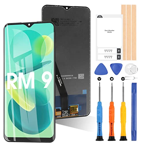 ARSSLY LCD-Bildschirm für Xiaomi Redmi 9 /Redmi 9 Prime M2004J19G M2004J19C Display Touchscreen Digitizer Ersatzteile Reparatur mit Werkzeugen (nicht für Redmi 9A/9C/9T) von ARSSLY