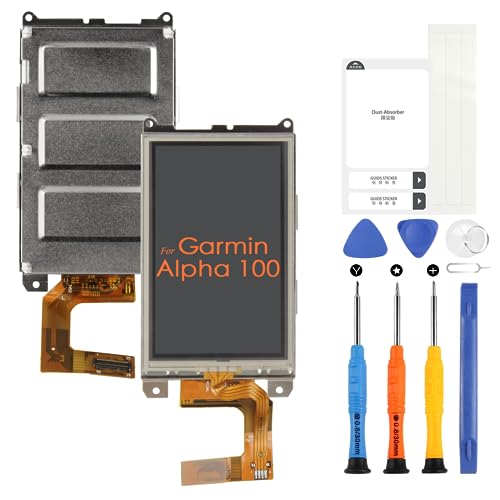 ARSSLY LCD Display für Garmin Alpha 100 3,0 Zoll Touchscreen für Garmin Alpha 100 Digitazer Panel Glas Assembly mit kostenlosen Werkzeugen (nicht mit Rahmen) von ARSSLY