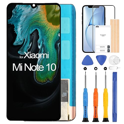ARSSLY OLED-Ersatzbildschirm für Xiaomi Mi Note 10 LCD Display für Mi Note 10 PRO/Mi Note 10 Lite Touch Digitazer mit Displayschutzfolie und Werkzeugen ARSSLY OLED-Ersatzbildschirm für Xiaomi Mi Note 10 LCD Display für Mi Note 10 PRO/Mi Note 10 Lite Touch Digitazer mit Displayschutzfolie und Werkzeugen von ARSSLY