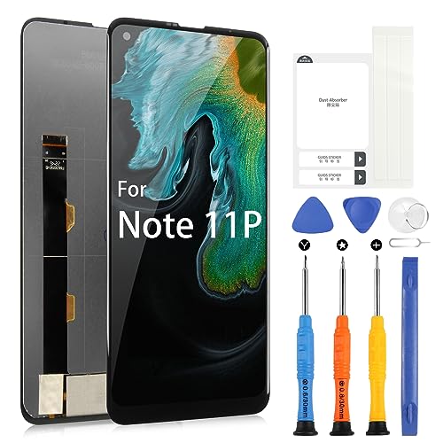 ARSSLY OLED LCD Bildschirm für Ulefone Note 11P Display für Ulefone Note 11P 6,55 Zoll Digitazer Touchscreen Ersatz Montage mit Werkzeugen von ARSSLY
