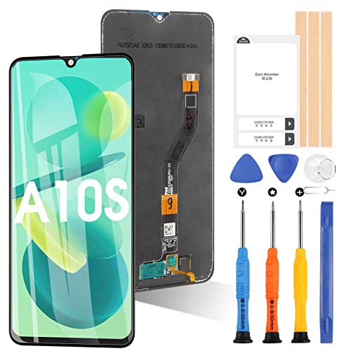 Bildschirm für Samsung Galaxy A10s A107 SM-A107F LCD Display Touch Montage Ersatz Bildschirm Glas Digitizer mit Werkzeugen (nicht für A10 A105) von ARSSLY