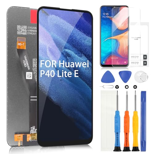 Display für Huawei P40 Lite E ART-L28 ART-L29 ART-L29N LCD Display Touch Digitizer Reparaturteile mit Werkzeugen (6,39 Zoll, Schwarz) von ARSSLY