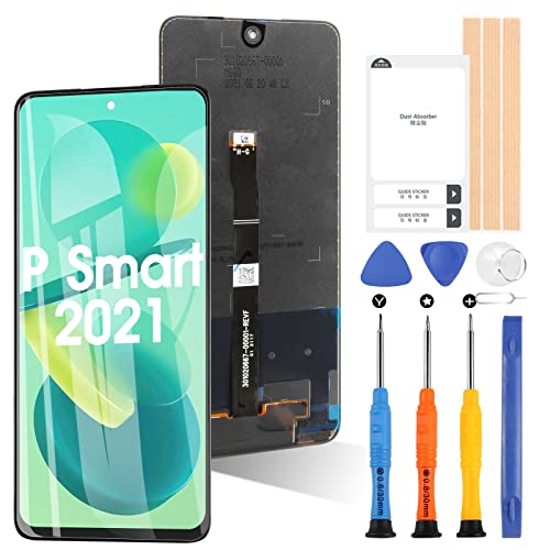 Ersatzbildschirm für Huawei P Smart 2021 PPA-LX1 PPA-LX2 6,67 Zoll LCD Display Touch Bildschirm für Huawei P Smart 2021 Digitizer Montage Reparatur Teile mit kostenlosem Werkzeug von ARSSLY